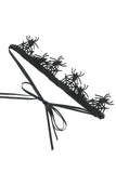 Black Scary Spider Crown
