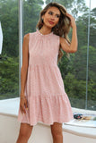 Blush Print Summer Dress