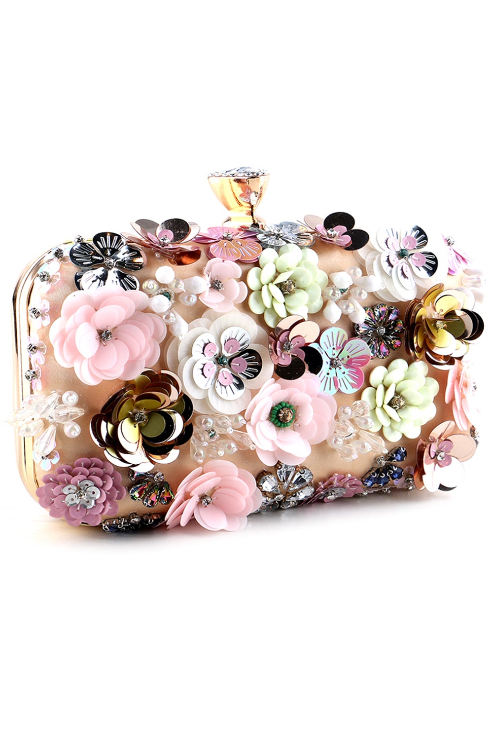 Dinner Clutch with Flower