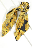 Yellow Floral Hair Scarf