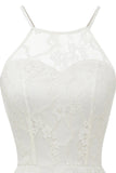 Cute A-Line Hater White Short Cocktail Dress