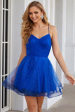 Royal Blue Short Dress
