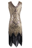 Glitter Fringe 1920s Flapper Dress