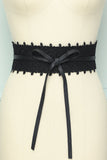 Black Lace Belt - ZAPAKA