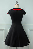 1950s Christmas Swing Dress