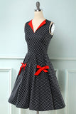 Polka Dots 1950s Swing Dress